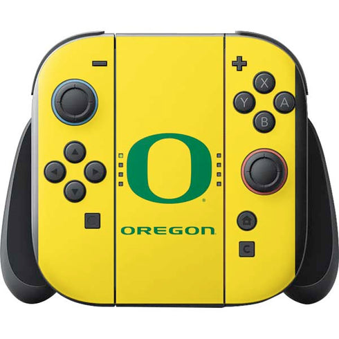 University of Oregon Mesh Yellow Nintendo Switch 2 (2025) with Joy-Con Skin